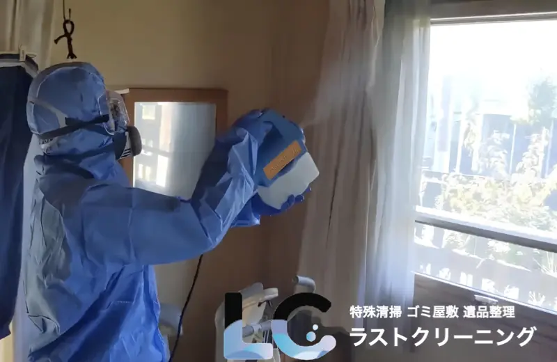 埼玉の特殊清掃でお困りの方はお任せください。除菌作業の経験豊富な作業スタッフがどこでも素早く駆けつけます。貴重品の仕分けや生前整理についてもお応えします。